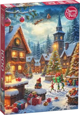 Immagine prodotto di CHERRY PAZZI Puzzle Gli aiutanti di Babbo Natale 1000 pezzi