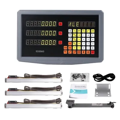 Immagine prodotto di Display digitale, display a 3 assi, compatibile con encoder lineari, SDS3MS Dro Set