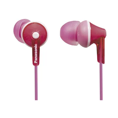Immagine prodotto di Panasonic RP-HJE125E-P - Ergofit - Auricolari - in-ear - con cavo - spina da 3,5 mm