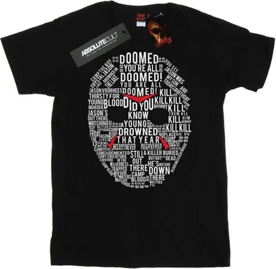 Produktbild von Friday 13th - T-Shirt für Herren BI25373 (M) (Schwarz)