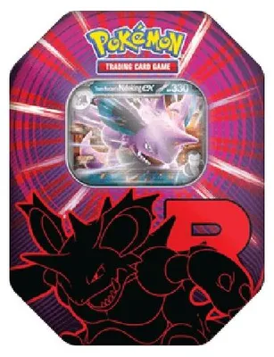 Produktbild von Pokemon Team Rocket Tins: Team Rocket's Nidoking ex Tin German