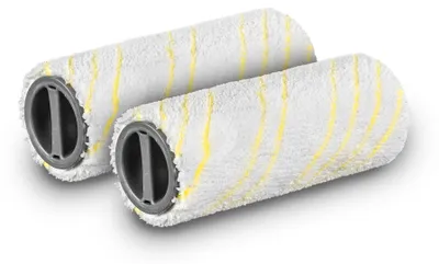 Produktbild von SQOON® Mikrofaserwalzen für Kärcher FC5 – Ersatz für 2.055-006.0 – Waschbar & streifenfrei