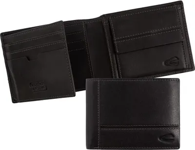 Produktbild von Camel Active Lederbrse Geldbrsen Tokyo quer schwarz Portemonnaie