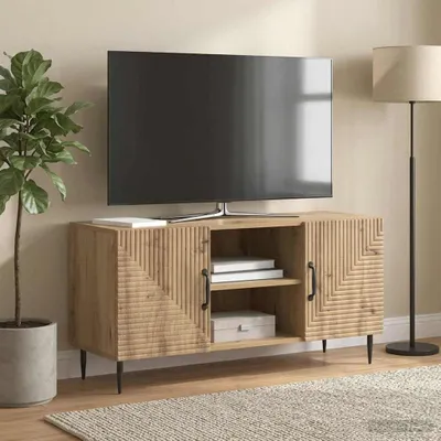 Produktbild von vidaXL TV-Schränk Artisan-Eiche 102 x 34,5 x 50 cm Holzwerkstoff