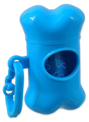 Obrázek produktu pro Zásobník Dog Fantasy modrý s 1 rolí po 15ks