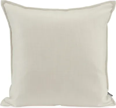 Produktbild von H.O.C.K. - AGORA Pamela Outdoor Kissen 50x50cm marble beige ecru mit Biese col. 1322
