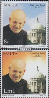 Produktbild von Briefmarken Malta 2007 Mi 1516-1517 (kompl.Ausg.) postfrisch Preca
