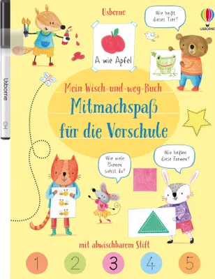 Produktbild von Mein Wisch-und-weg-Buch: Mitmachspaß für die Vorschule
