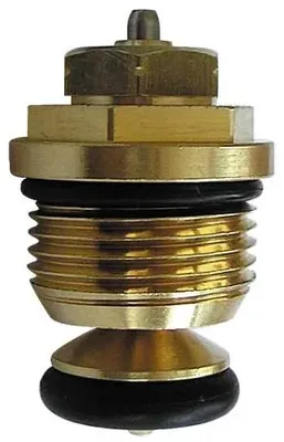 Produktbild von Herz Ventiloberteil 3/8"–1/2", für HERZ-TS DIN-Baureihe D, Messing, 1 Stk.