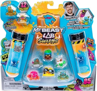 Produktbild von Cobi Original Sammelfigur von Mr Beast, Modell 'Mega Lab' aus der Serie 'Beast'