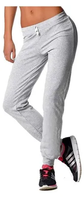 Produktbild von Damen Jogging Hose Sport Hose BW; Grau Meliert/XXL/44