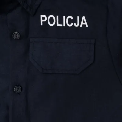 Zdjęcie produktu dla Strój Policjant 4 Części 120/130 Przebranie