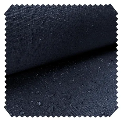 Produktbild von novely® ILLINOIS B04 Outdoor-Stoff Olefin UV++ Polsterstoff Möbelstoff | Meterware | 1lfm - Farbe: 55 Indigoblau