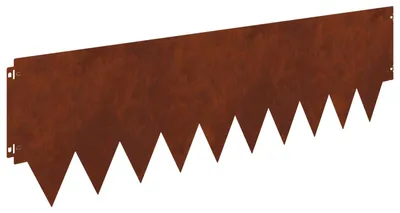 Immagine prodotto di vidaXL Bordura per prato, 20 pezzi, 103 x 30 cm, metallo arrugginito