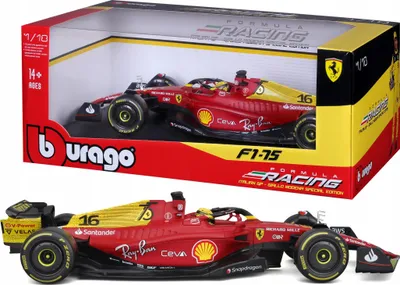 Zdjęcie produktu dla BOLID F1 1:18 Ferrari F1-75 GP Włoch 2022 Charles Leclerc BBURAGO 18-16811