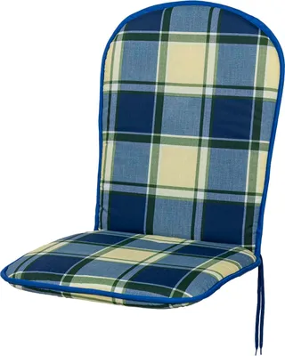 Produktbild von Auflage Monoblock hoch 2163 blau-grün kariert 92x44x3,5 cm KETTtex