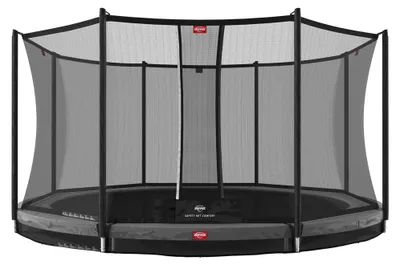 Produktbild von BERG Bodentrampolin Favorit InGround 430 + Sicherheitsnetz Comfort Grau