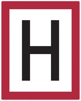 Produktbild von Dreifke® Feuerwehrschild, Hinweisschild auf einen Hydranten - DIN 4066 | Alu ...