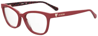 Obrázok produktu pre MOSCHINO LOVE MOL639 0HZ RED PATTERN BLACK 54/16/140 Dámske okuliare