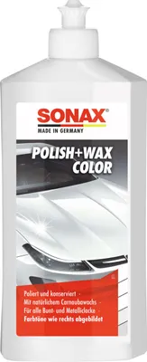 Produktbild von SONAX Autopolitur Politur Wachsfarbe Nanopro Farbpolitur + Wachs weiß