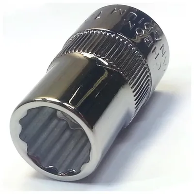 Obrázok produktu pre Dönges nástrčný kľúč 1/2" 12-kt. SW 9 s ramenom, 25 mm