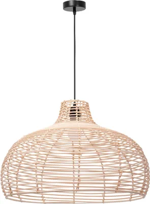 Produktbild von tooLight Pendellampe App985-1Cp Natürlich Gross Runden 1-Lichtquelle E27 59X59X40-105Cm Einstellbar