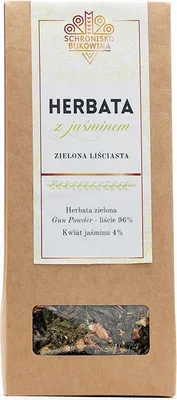 Zdjęcie produktu dla Herbata zielona z jaśminem 70g - Schronisko Bukowina