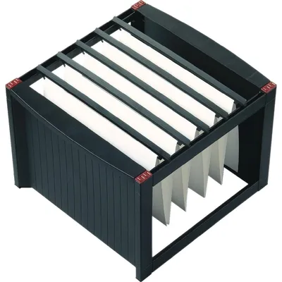 Produktbild von helit Hängeregistraturgestell Kunststoff schwarz - H 61100-92
