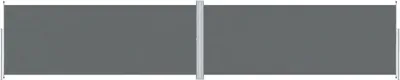 Produktbild von Seitenmarkise Ausziehbar Anthrazit 200x1000 cm