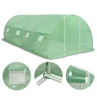 Zdjęcie produktu dla vidaXL Szklarnia 18m² 600x300x200 cm