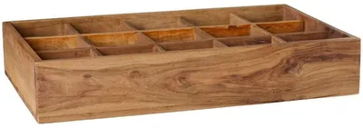 Produktbild von Ib Laursen Kiste Unika mit 15 Fächern (56,5x35x10cm)
