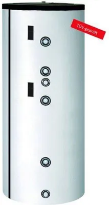 Produktbild von Solar Brauchwasserspeicher 200 l mit Folienmantel und zwei Heizregistern