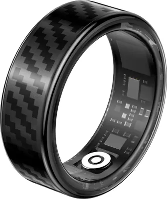 Produktbild von INF RWFIT Smart Ring: Herzfrequenz, Schlaf, Fitness, Gesundheit, Wasserdicht Schwarz 12