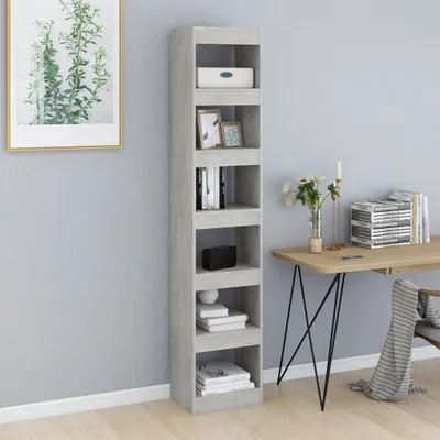 Produktbild von "2026 Aktion"Bücherregal/Raumteiler - CLORIS - Standregal - Robust und langlebig - Betongrau 40x30x198 cm - NeuMöbel9416376