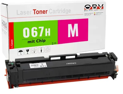 Produktbild von Canon 067H XL kompatibler Toner Magenta - LBP-633Cdw MF655Cdw MF657Cdw LBP-631Cw
