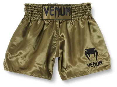 Obrázek produktu pro Venum, klasické tréninkové šortky pro muay thai, pánské, velikost S, khaki/černá