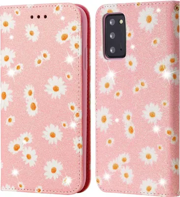 Produktbild von König Design Hülle kompatibel mit Samsung Galaxy Note 20 Kunstleder Handyhülle - Handy Case Rosa