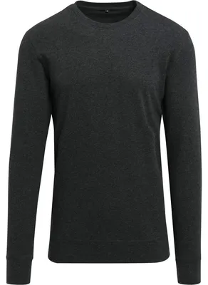 Produktbild von Build Your Brand - Sweatshirt Rundhalsausschnitt für Herren/Damen Uni LT1942 (M) (Holzkohle)