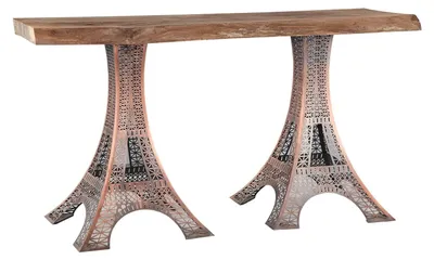 Immagine prodotto di Elegante tavolo in legno di colore marrone caldo, moderno ed elegante