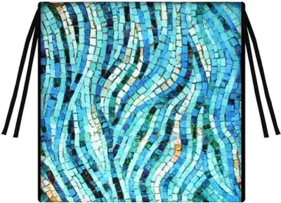 Immagine prodotto di Cuscino Bertoni per sedia da giardino TIP 40x40 cm Mosaic – impermeabile, rivestimento sfoderabile