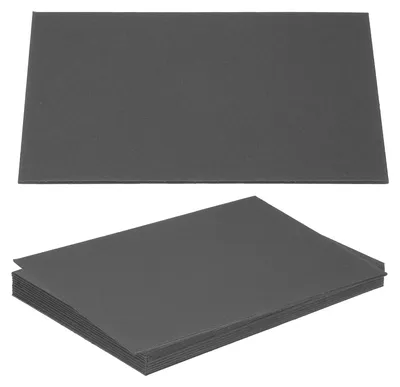 Buchbindeplatten 10 Stück, 297x210x1,5 mm, schwarz, fest