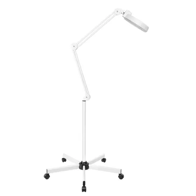 Image de Lampe loupe, grossissement 8x, éclairage LED, blanche, 8X