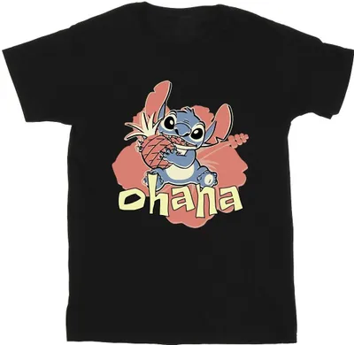 Produktbild von Disney - "Ohana" T-Shirt für Herren BI33395 (S) (Schwarz)