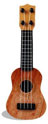 Produktbild von Kinder Gitarre Spielzeug spielbare Simulation Kunststoff Kinder Musik für Mädchen Jungen Geburtstagsgeschenk ohne Graffiti