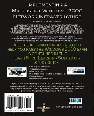 Produktbild von Implementing a Microsoft Windows 2000 Network Infrastructure