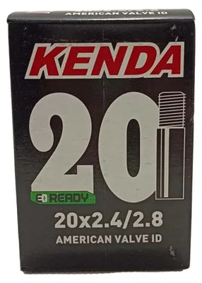 Produktbild von Kenda Schrader 35 Mm Fahrradschlauch Braun 20´´ / 2.40-2.80 Braun 20´´