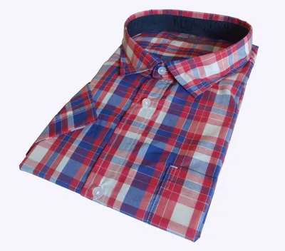 Produktbild von Herren Hemd kurzarm Karo, kariert - in Übergröße bis 6XL - 61590 ; Karo blau groß , 3XL