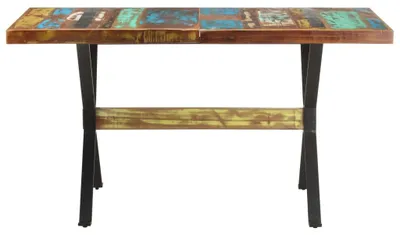 Obrázok produktu pre vidaXL Jedálenský stôl 140x70x76 cm Masívne staré drevo