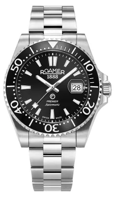 Immagine prodotto di Orologio da uomo ROAMER 986983 41 85 20 in acciaio, sportivo, adatto al nuoto