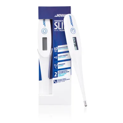 Image de Thermomètre numérique NOVAMA SLIM de nouvelle génération avec alarme de fièvre